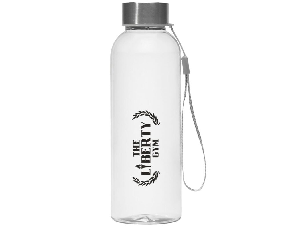 The Liberty Gym water bottle merch