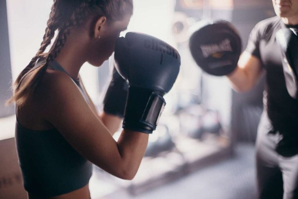 The Liberty Gym offers personal boxing training as depicted here